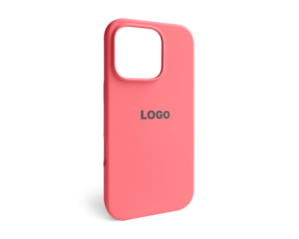 Чохол Full Silicone Case для Apple iPhone 16 Pro watermelon pink (52)