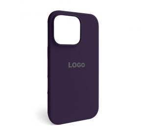 Чохол Full Silicone Case для Apple iPhone 16 Pro elderberry (69)