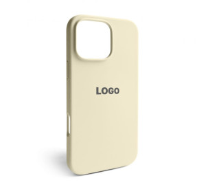 Чохол Full Silicone Case для Apple iPhone 16 Pro Max antique white (10)
