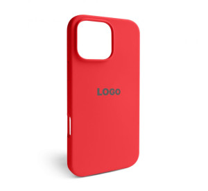 Чохол Full Silicone Case для Apple iPhone 16 Pro Max red (14)