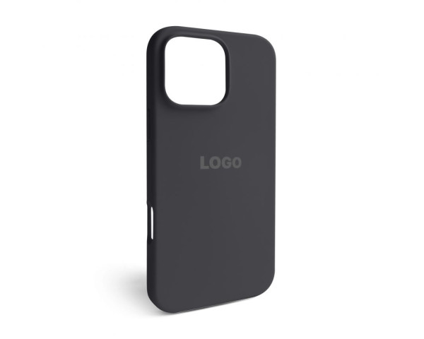 Чехол Full Silicone Case для Apple iPhone 16 Pro Max dark grey (15)