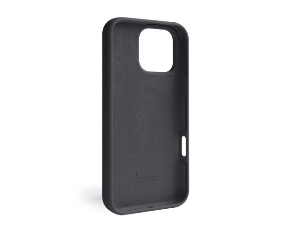 Чехол Full Silicone Case для Apple iPhone 16 Pro Max dark grey (15)
