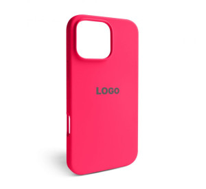 Чохол Full Silicone Case для Apple iPhone 16 Pro Max shiny pink (38)
