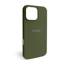 Чохол Full Silicone Case для Apple iPhone 16 Pro Max forest green (63)