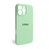 Чехол Full Silicone Case для Apple iPhone 16 Pro Max pistachio (71) закрытая камера