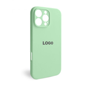 Чохол Full Silicone Case для Apple iPhone 16 Pro Max pistachio (71) закрита камера