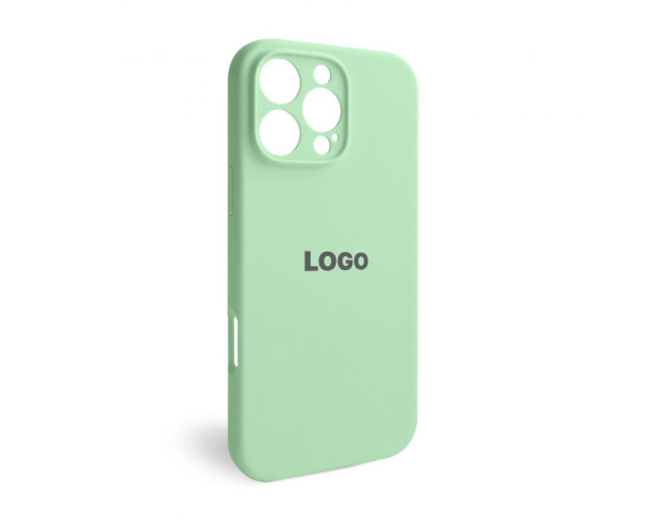 Чехол Full Silicone Case для Apple iPhone 16 Pro Max pistachio (71) закрытая камера