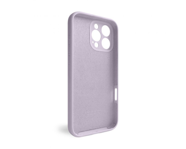 Чохол Full Silicone Case для Apple iPhone 16 Pro Max lilac purple (72) закрита камера
