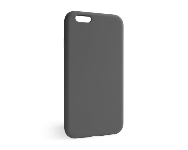 Чохол Full Silicone Case для Apple iPhone 6, 6s dark grey (15)