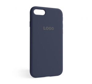 Чохол Full Silicone Case для Apple iPhone 7, 8, SE 2020 dark blue (08)