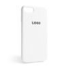 Чехол Full Silicone Case для Apple iPhone 7, 8, SE 2020 white (09)