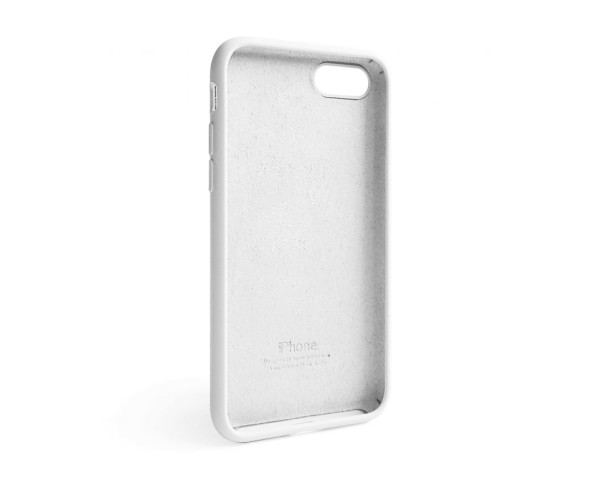 Чехол Full Silicone Case для Apple iPhone 7, 8, SE 2020 white (09)
