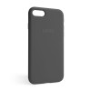 Чехол Full Silicone Case для Apple iPhone 7, 8, SE 2020 dark grey (15)