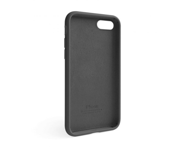 Чехол Full Silicone Case для Apple iPhone 7, 8, SE 2020 dark grey (15)