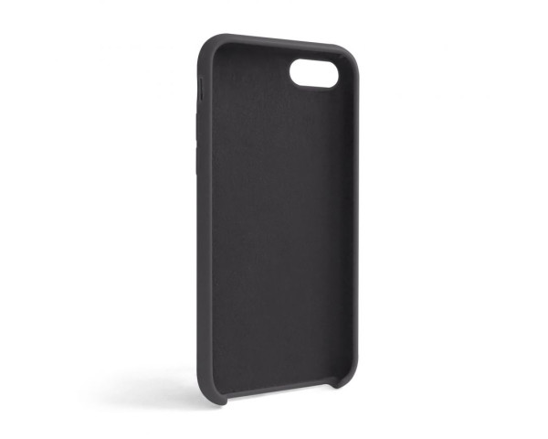 Чохол Full Silicone Case для Apple iPhone 7, 8, SE 2020 dark grey (15) (без логотипу)