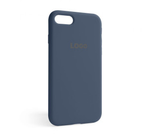 Чохол Full Silicone Case для Apple iPhone 7, 8, SE 2020 lavender grey (28)