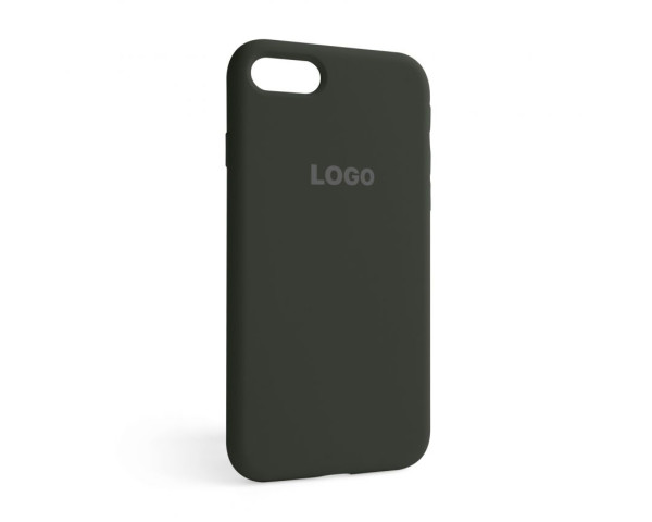 Чохол Full Silicone Case для Apple iPhone 7, 8, SE 2020 dark olive (35)