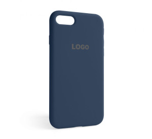 Чохол Full Silicone Case для Apple iPhone 7, 8, SE 2020 blue cobalt (36)