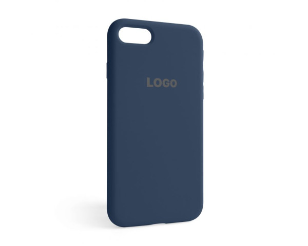 Чехол Full Silicone Case для Apple iPhone 7, 8, SE 2020 blue cobalt (36)