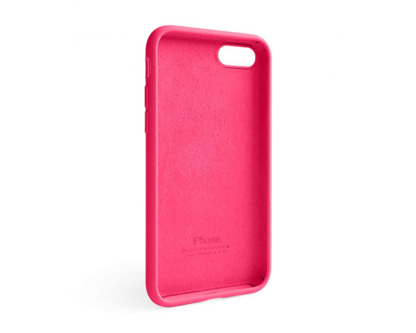 Чехол Full Silicone Case для Apple iPhone 7, 8, SE 2020 shiny pink (38)
