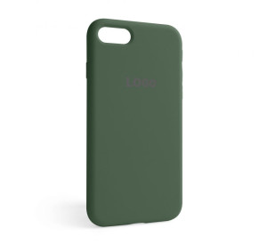 Чохол Full Silicone Case для Apple iPhone 7, 8, SE 2020 atrovirens green (54)
