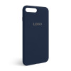 Чохол Full Silicone Case для Apple iPhone 7 Plus, 8 Plus dark blue (08)