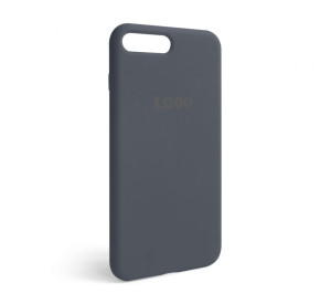 Чохол Full Silicone Case для Apple iPhone 7 Plus, 8 Plus dark grey (15)