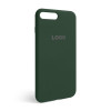 Чохол Full Silicone Case для Apple iPhone 7 Plus, 8 Plus atrovirens green (54)