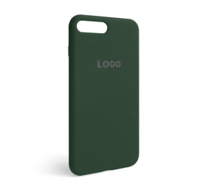 Чохол Full Silicone Case для Apple iPhone 7 Plus, 8 Plus atrovirens green (54)