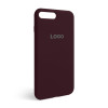 Чохол Full Silicone Case для Apple iPhone 7 Plus, 8 Plus plum (57)