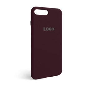 Чохол Full Silicone Case для Apple iPhone 7 Plus, 8 Plus plum (57)