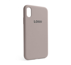 Чохол Full Silicone Case для Apple iPhone X, Xs lavender (07)