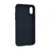 Чохол Full Silicone Case для Apple iPhone X, Xs dark blue (08)