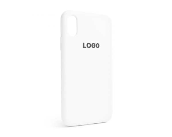 Чохол Full Silicone Case для Apple iPhone X, Xs white (09)