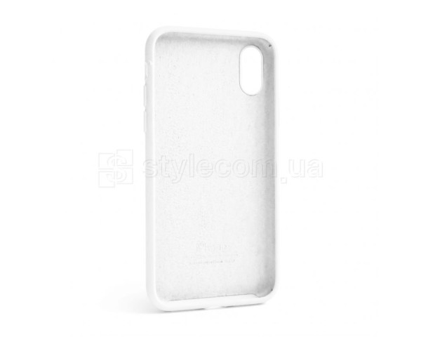 Чохол Full Silicone Case для Apple iPhone X, Xs white (09)