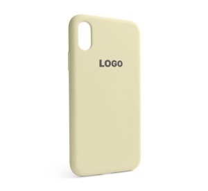 Чохол Full Silicone Case для Apple iPhone X, Xs antique white (10)