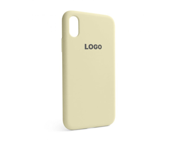 Чехол Full Silicone Case для Apple iPhone X, Xs antique white (10)