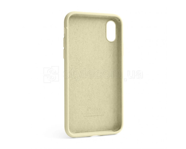 Чехол Full Silicone Case для Apple iPhone X, Xs antique white (10)