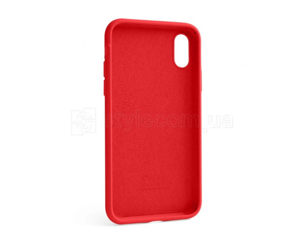 Чохол Full Silicone Case для Apple iPhone X, Xs red (14)