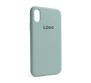 Чохол Full Silicone Case для Apple iPhone X, Xs turquoise (17)