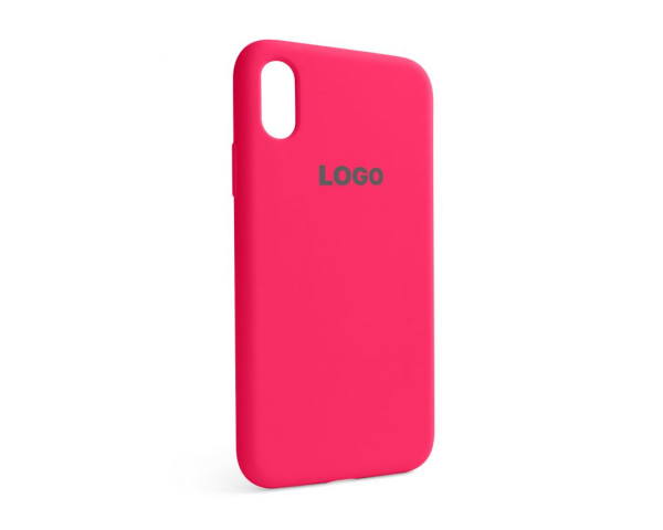Чохол Full Silicone Case для Apple iPhone X, Xs shiny pink (38)