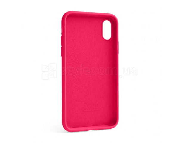 Чохол Full Silicone Case для Apple iPhone X, Xs shiny pink (38)