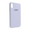 Чохол Full Silicone Case для Apple iPhone X, Xs lilac (39)