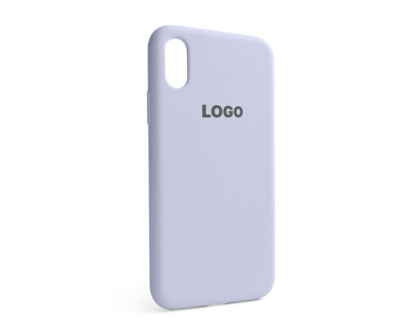 Чохол Full Silicone Case для Apple iPhone X, Xs lilac (39)
