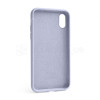Чохол Full Silicone Case для Apple iPhone X, Xs lilac (39)