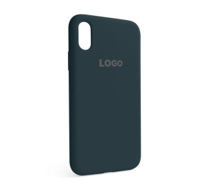Чохол Full Silicone Case для Apple iPhone X, Xs cosmos blue (46)