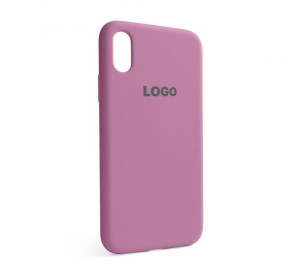Чохол Full Silicone Case для Apple iPhone X, Xs blueberry (56)