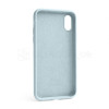 Чохол Full Silicone Case для Apple iPhone X, Xs sky blue (58)
