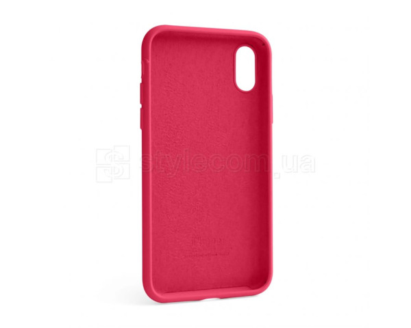 Чохол Full Silicone Case для Apple iPhone X, Xs pomegranate (59)