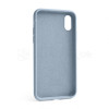 Чохол Full Silicone Case для Apple iPhone X, Xs sierra blue (62)